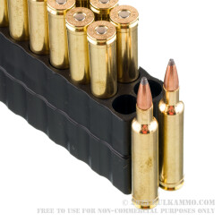 20 Rounds of .270 Weatherby Mag Ammo by Weatherby Select - 130gr InterLock SP