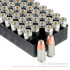 50 Rounds of 9mm Ammo by Silver Bear - 145gr HP