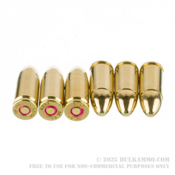 50 Rounds of 9mm Ammo by Igman - 124gr FMJ