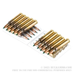 20 Rounds of .223 Ammo by ADI World Class - 55gr BlitzKing