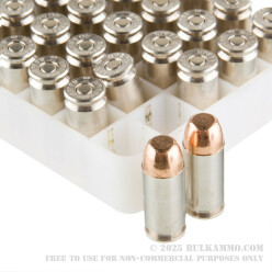 50 Rounds of .40 S&W Ammo by Independence - 180gr FMJ