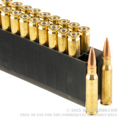 200 Rounds of .308 Win Ammo by Hornady Match - 168gr HPBT