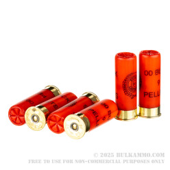 25 Rounds of 12ga Ammo by Estate - 9 pellet 00 buckshot