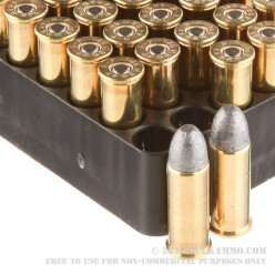 50 Rounds of .44 S&W Spl Ammo by Remington Target Pistol/Revolver - 246gr LRN