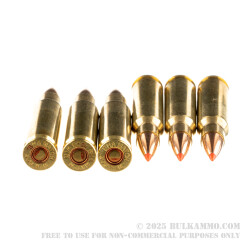 20 Rounds of .308 Win Ammo by Black Hills Ammunition Gold - 125gr GMX