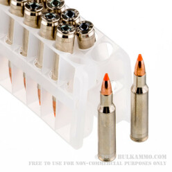 20 Rounds of .222 Rem Ammo by Federal - 40gr Nosler Ballistic Tip