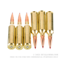 20 Rounds of 7mm PRC Ammo by Hornady Match - 180gr ELD Match