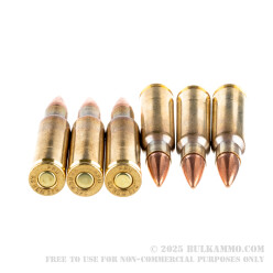 20 Rounds of 6.8 SPC Ammo by Prvi Partizan - 115gr FMJBT