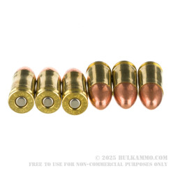 1000 Rounds of 9mm Ammo by Blazer Brass Training - 115gr FMJ