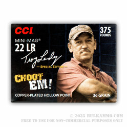 375 Rounds of .22 LR Ammo by CCI Swamp People Edition - 36gr CPHP