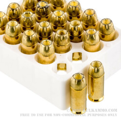 20 Rounds of .40 S&W Ammo by Magtech - 180gr JHP