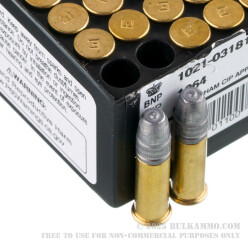 50 Rounds of .22 LR Ammo by Eley Match - 40gr LRN