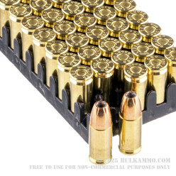 1000 Rounds of 9mm Ammo by Magtech Subsonic - 147gr JHP