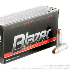 50 Rounds of .44 S&W Spl Ammo by Blazer - 200gr JHP