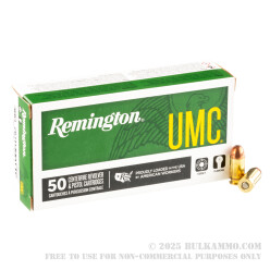 500 Rounds of .380 ACP Ammo by Remington UMC- 95gr MC