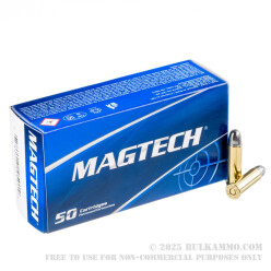 50 Rounds of .38 Spl Ammo by Magtech - 158gr LRN