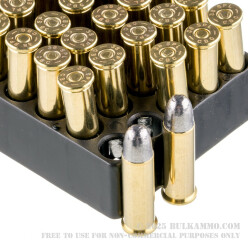 50 Rounds of .38 Spl Ammo by Magtech - 158gr LRN