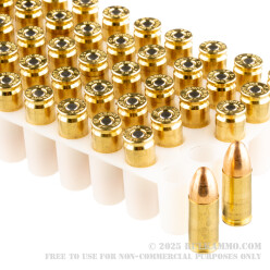 200 Rounds of 9mm Ammo by Federal American Eagle - 115gr FMJ