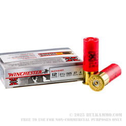 5 Rounds of 12ga Ammo by Winchester -  #4 Buck