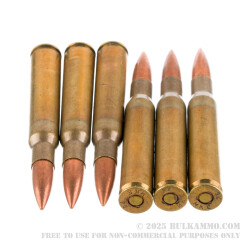 200 Rounds of 30-06 Springfield Ammo by Turkish Military Surplus - 150gr FMJ