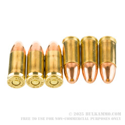 1000 Rounds of 9mm Ammo by Norma - 124gr FMJ