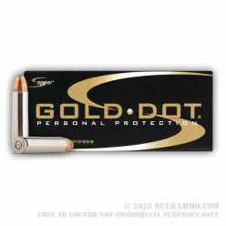 20 Rounds of .30 Carbine Ammo by Speer Gold Dot - 110gr GDSP