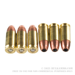 50 Rounds of 9mm Ammo by Blazer Brass - 115gr JHP