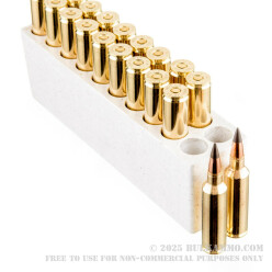 20 Rounds of 270 Win Short Mag Ammo by Winchester Deer Season XP - 130gr Polymer Tipped