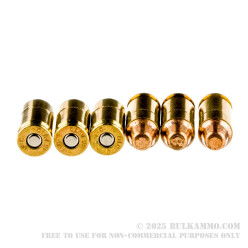 1000 Rounds of .45 ACP Ammo by Federal Gold Medal Match - 185gr FMJSWC