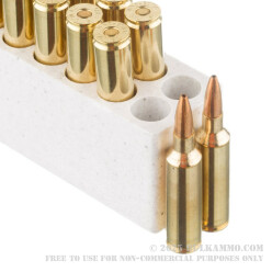 20 Rounds of .270 Win Short Mag Ammo by Winchester Power Max Bonded - 130gr HP