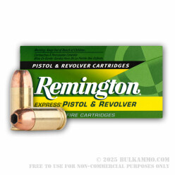 50 Rounds of .380 ACP Ammo by Remington - 88gr JHP