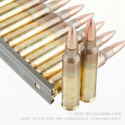 30 Rounds of 5.56x45 Ammo by Federal American Eagle - 55gr FMJBT