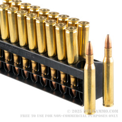 20 Rounds of .270 Win Ammo by Remington Core-Lokt - 100 gr PSP