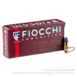 500 Rounds of 9mm Ammo by Fiocchi - 92gr Expansion Monoblock