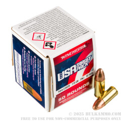 1000 Rounds of 9mm Ammo by Winchester USA - 115gr FMJ