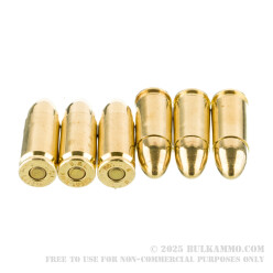 Fiocchi 124gr FMJ 9mm Ammo