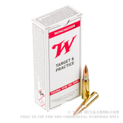 200 Rounds of 7.62x39 Ammo by Winchester - 123gr FMJ