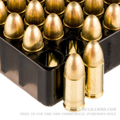 50 Rounds of 9mm Ammo by Armscor Precision- 115gr FMJ