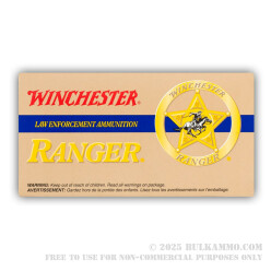 50 Rounds of .40 S&W Ammo by Winchester Ranger - 135gr JHP