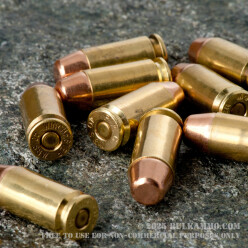 100 Rounds of .40 S&W Ammo by MBI - 165gr FMJ