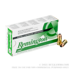 500  Rounds of .45 ACP Ammo by Remington - 230gr JHP