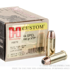 20 Rounds of .44 S&W Spl Ammo by Hornady - 180gr JHP