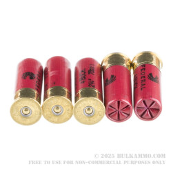 5 Rounds of 12ga Ammo by Federal -  #4 Buck