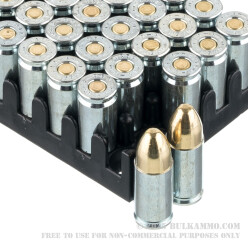 1000 Rounds of 9mm Ammo by Magtech Steel - 115gr FMJ **STEEL CASES**