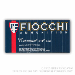 50 Rounds of .44 Mag Ammo by Fiocchi - 240gr XTP JHP