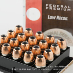 20 Rounds of .45 GAP Ammo by Federal Hydra Shok - 185gr JHP