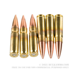 250 Rounds of .300 AAC Blackout Ammo by American Quality Ammunition - 147gr FMJ