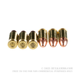 50 Rounds of 9mm Ammo by Remington - 124gr MC