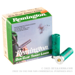 250 Rounds of 12ga Ammo by Remington - 1 1/8 ounce #9 shot