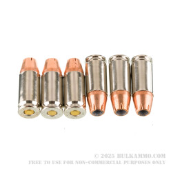 25 Rounds of 9mm Ammo by Fiocchi - 147gr JHP